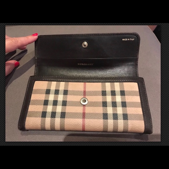 Burberry wallet - leather brown - Picture 2 of 8